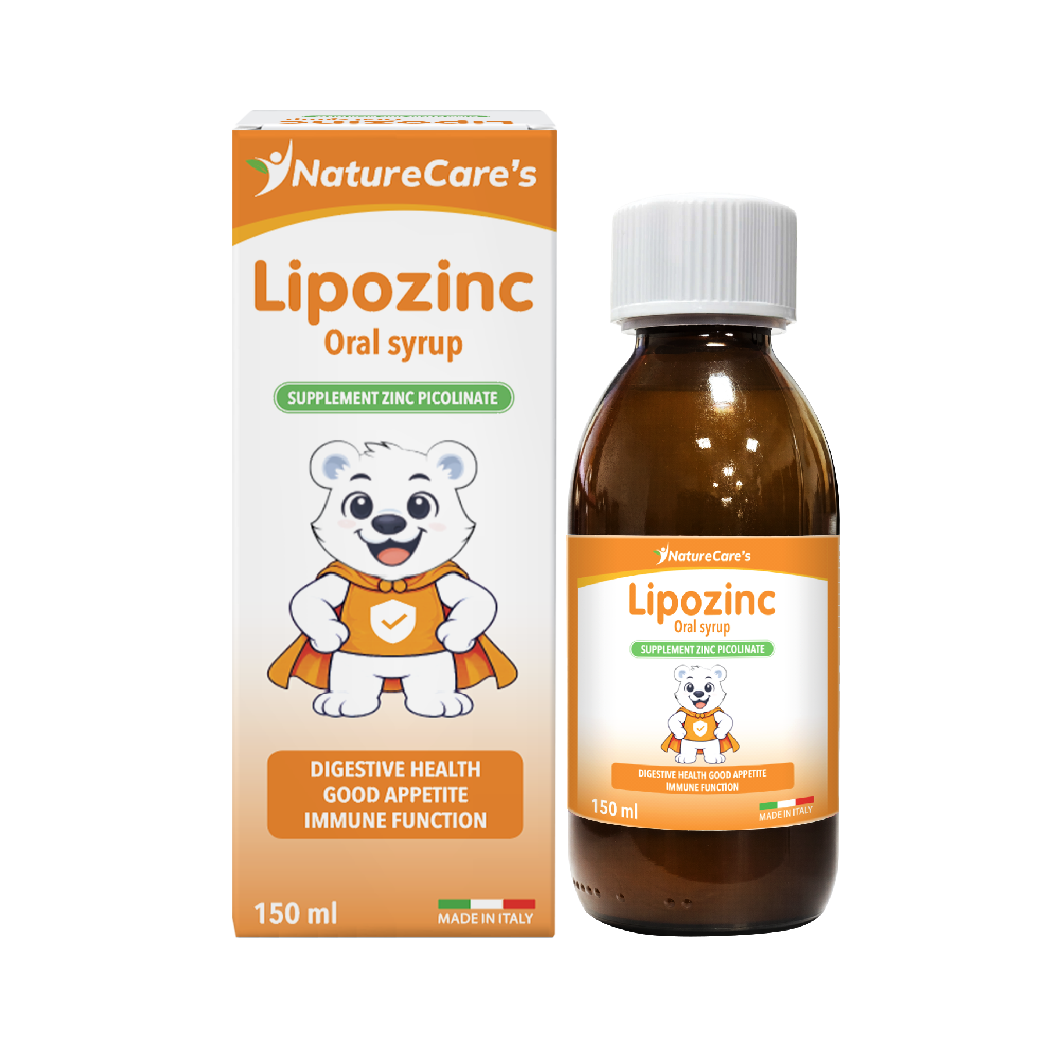 TPBVSK KẼM LIPOZINC ORAL SYRUP 150ml